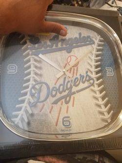 Dodgers clock