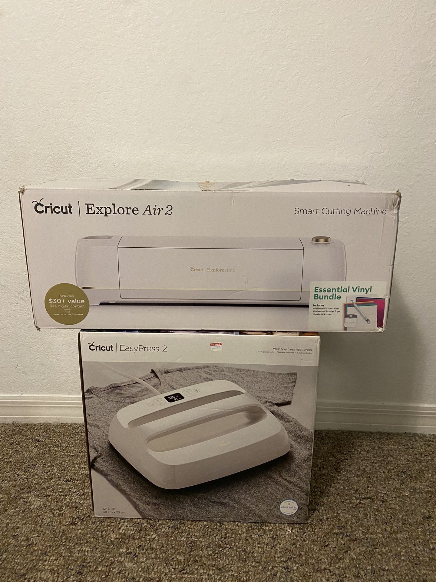 Cricut EasyPress 2 Cricut Explore Air 2