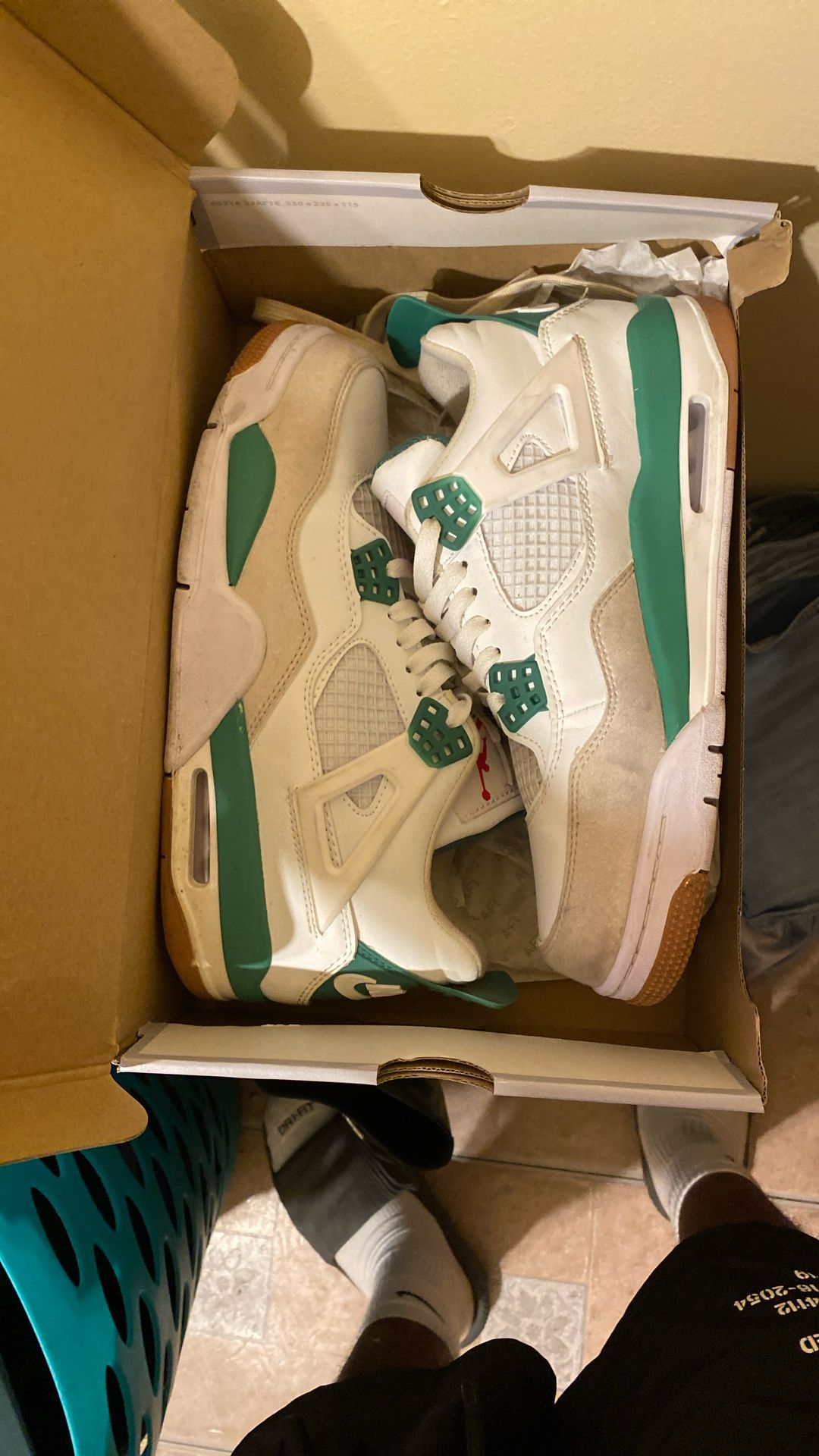 Jordan 4s Pine Green