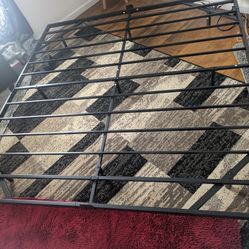 King Size " Floating" Bed Frame. No Box spring Needed 
