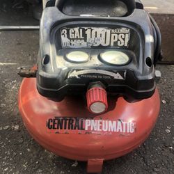 Air Compressor 3 Gallon 100 PSI