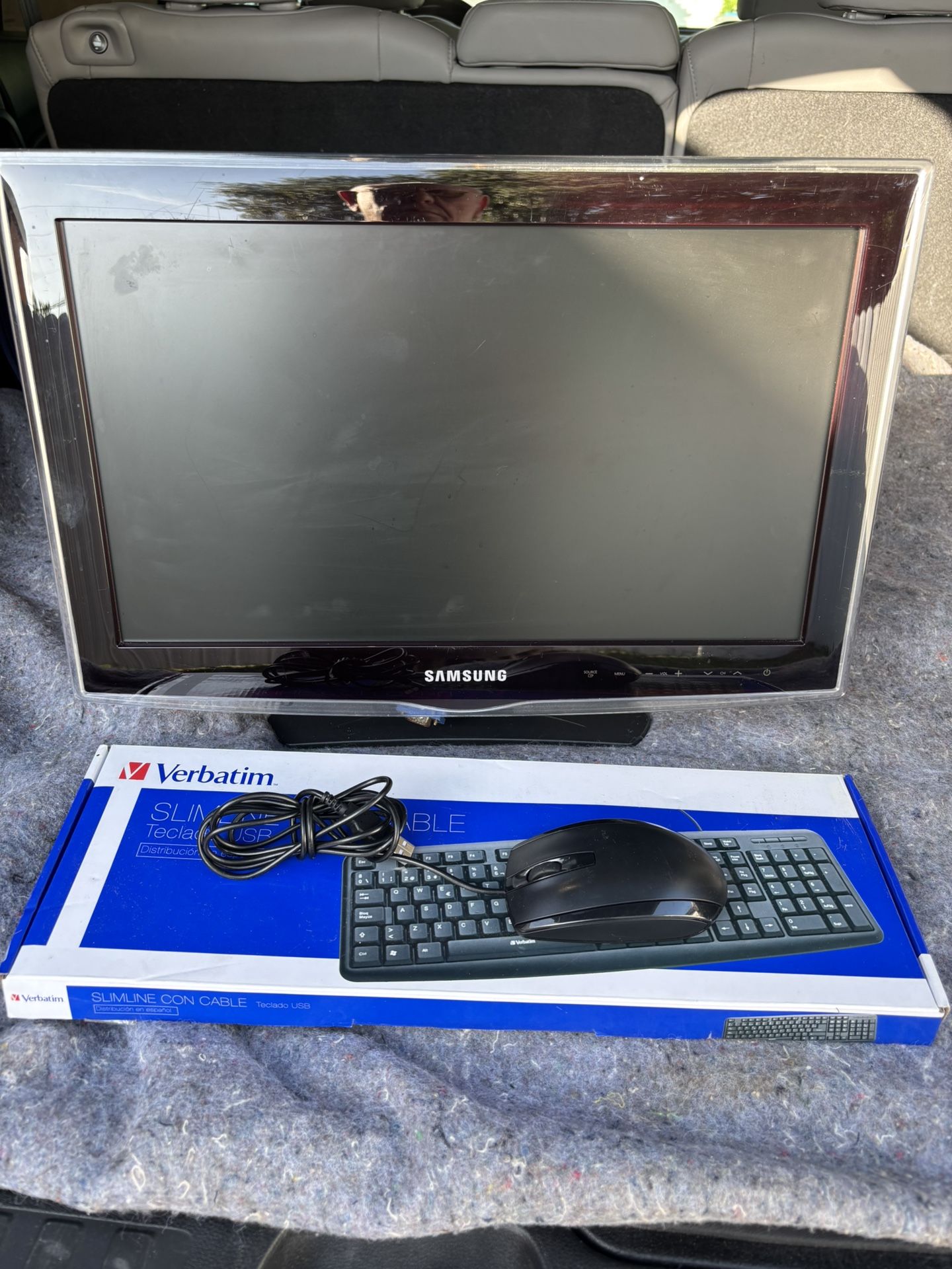 Samsung Monitor ALS Keyboard And Mouse 