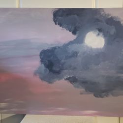 Abstract Canvas Painting
