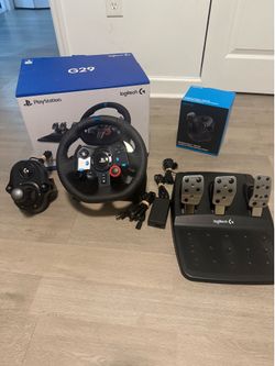 Logitech G29 Racing Wheel + Shifter - $300                  NO TRADES