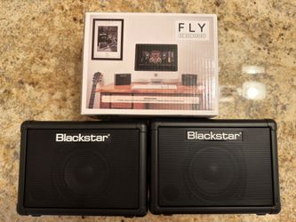 Blackstar FLY 3 Guitar Amp + FLY 103 Extension Cab Rarely Used