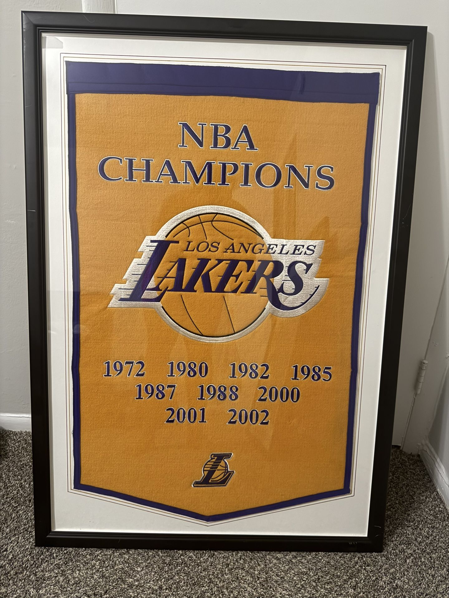 Vintage Lakers Banner