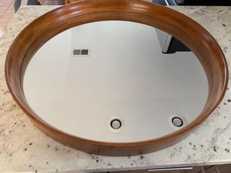 Wooden Framed Mirror