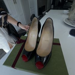Christian Louboutin Heels - Size 37 - Barely Worn!