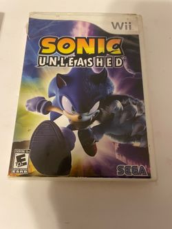Sonic unleashed for Wii