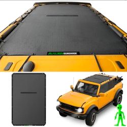 Alien Sunshade for Ford Bronco Sun Shade Black (2021-2025) - Full Length