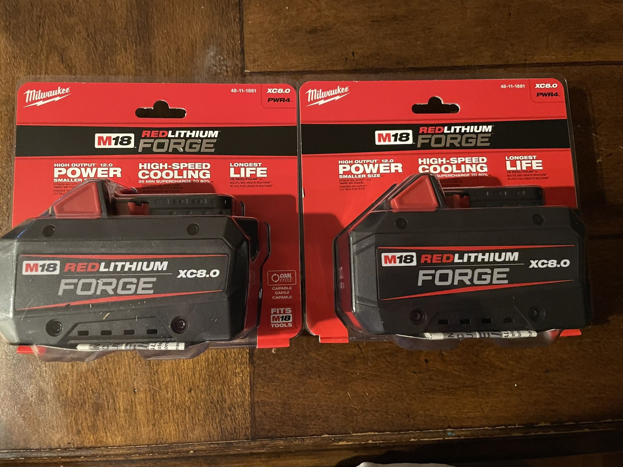 Milwaukee M18 Forge 8.0 Battery