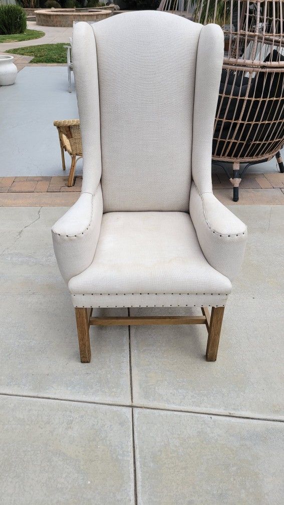 Restoration Hardware Wingback Chair
