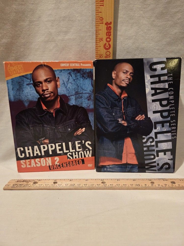 "Chappelle's Show" The Complete Series 2005 & Season 2 "Uncensored " 2014