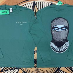 New Trend graphic Long Sleeve Great quality tees Sizes Run Small please note  M, L, XL, 2XL & 3XL