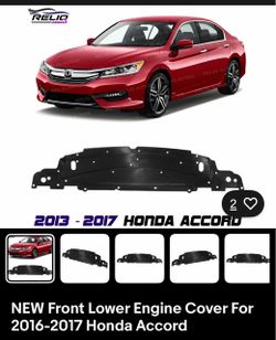 New Front Lower Engine Cover 2016-2017 Honda Accord