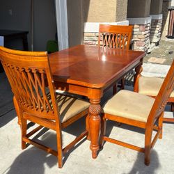 4 Chair Dining Set 