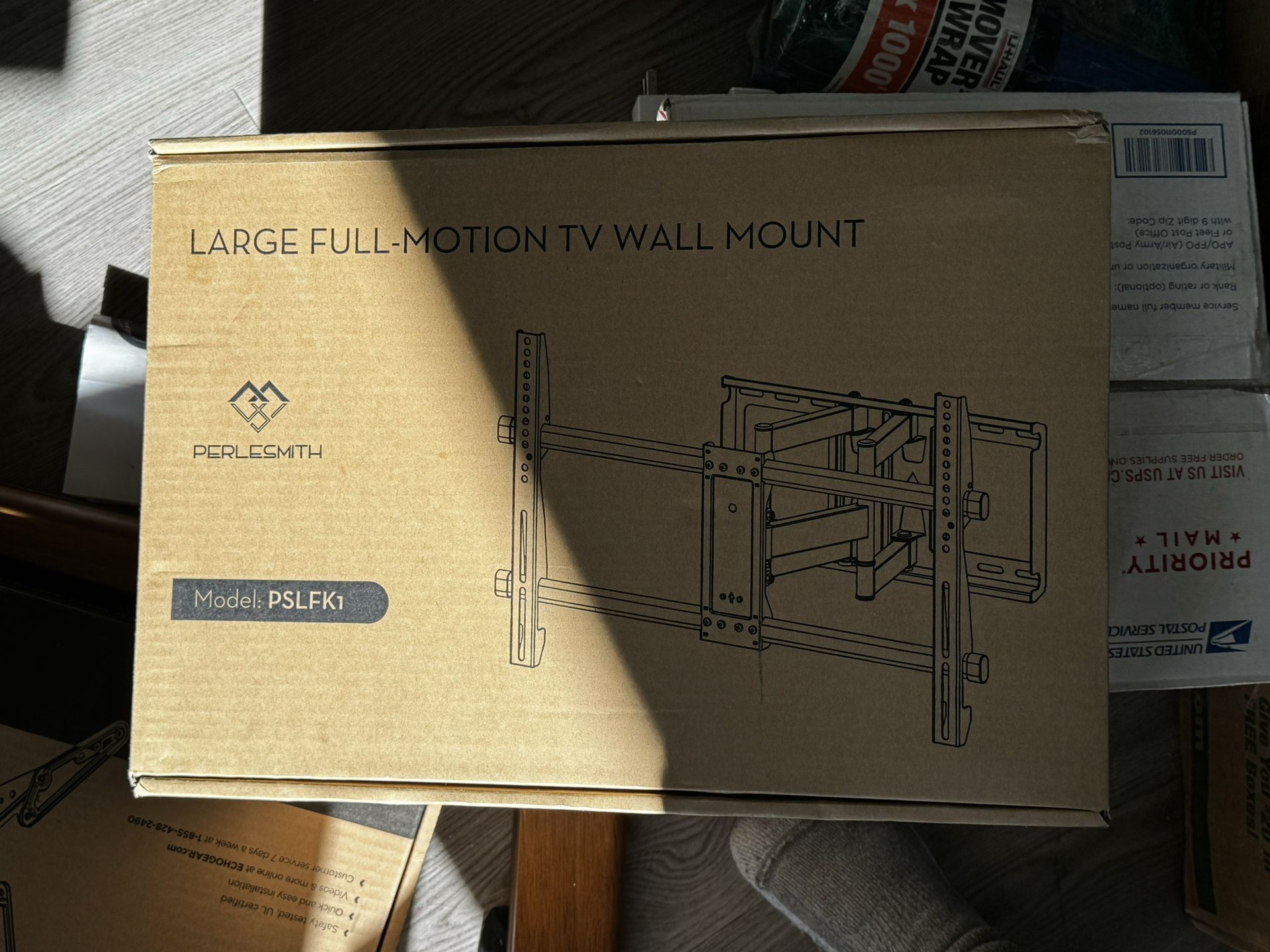 Perlesmith Large Full Motion TV Mount