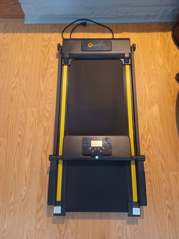 UREVO Walking Pad Treadmills for Home Office, Under Desk Compact Design Treadmill Portable Walking Pad