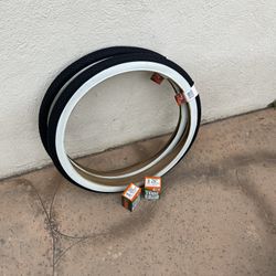 Beach Cruiser White Wall Tire And Tube Bundle