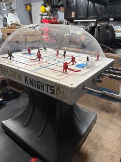 Vegas Golden Knights” ICE Super Chexx or Shelti Bubble Hockey