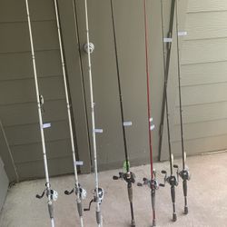 Bass Pro/Johnny Morris Rod and Reel Combos