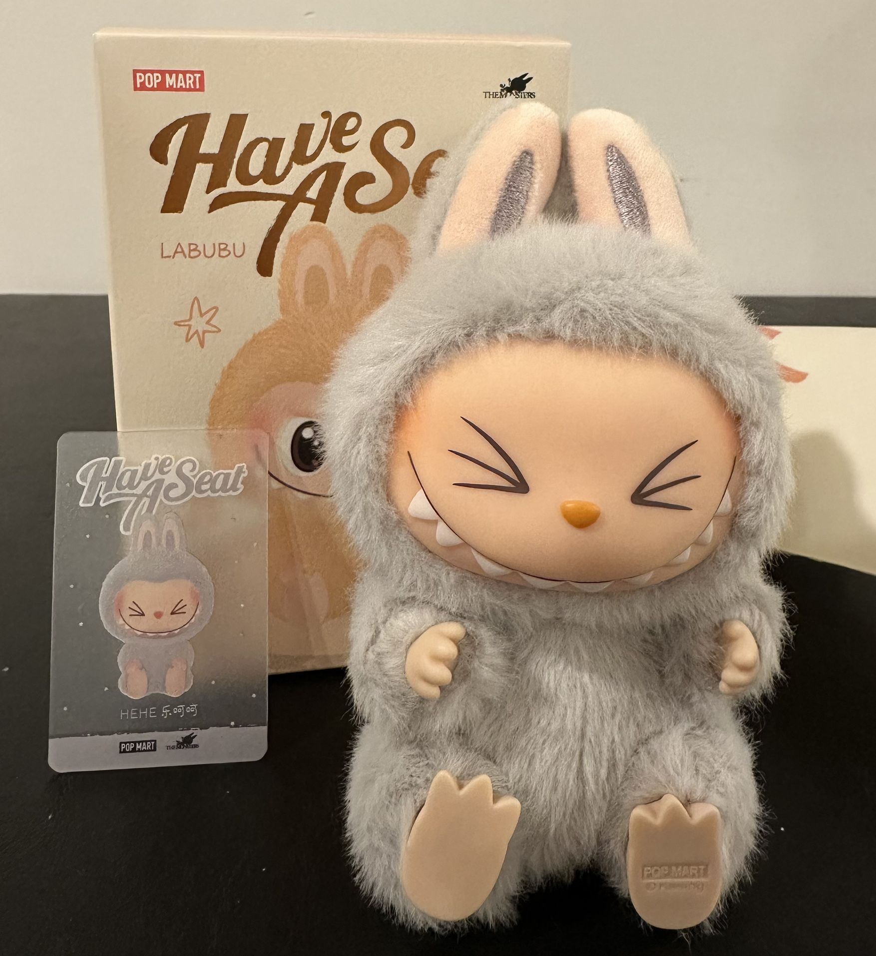 (Authentic) LABUBU - The Monsters - Have A Seat Vinyl Plush - Hehe (US SELLER)