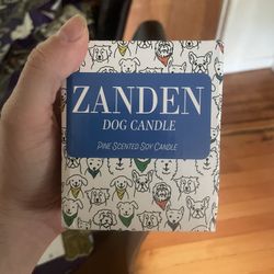 ZANDEN Dog Candles – Pine Scented Soy (Set of 2)