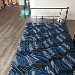 Twin Foam Mattress & Frame - $100 