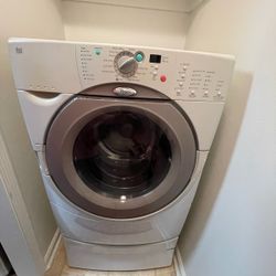 Exactly What YOU NEED!! All Electric Washer & Dryer Whirlpool Duet For Sale