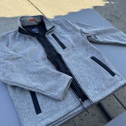 Men’s Jacket Windproof Water Resistant   / New No Tag / Size L / Fleece Jacket 