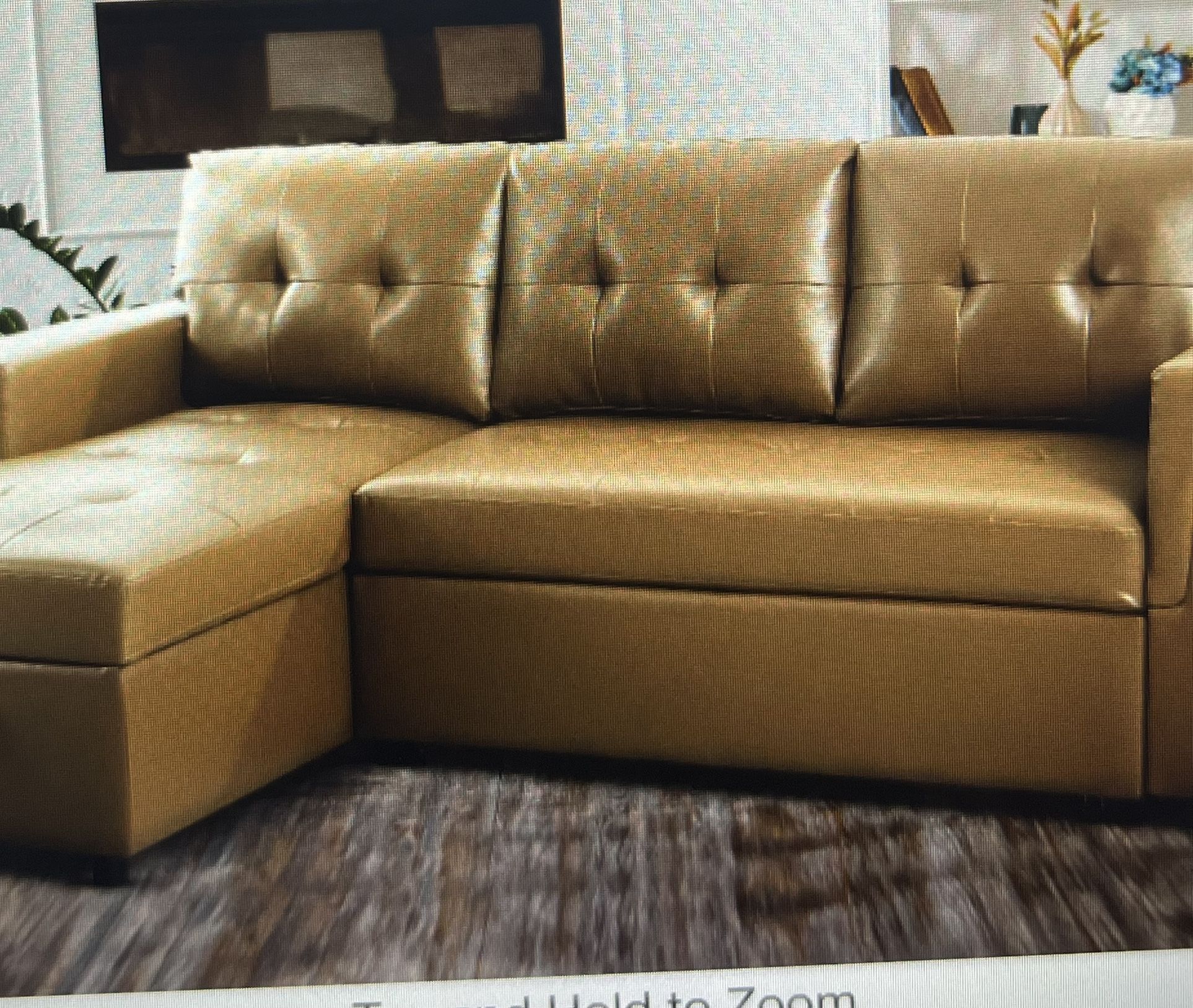 Mocha Reversible Sofa