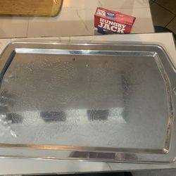 Silver tray