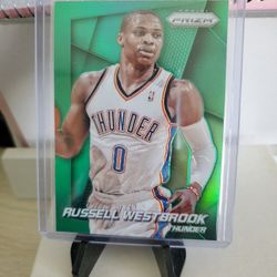 Thunder Russell Westbrook Refractor Card