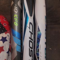 Easton Ghost 30/19, Easton Ghost 31/21, Demarini CF8 30/20