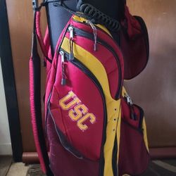 USC Trojans Team Effort Golf Cart Bag