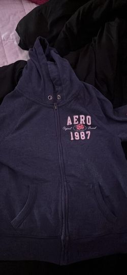 Blue Aero Zip up