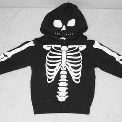 Skeleton Pullover Sweatshirt Kids Size 2-4 Y