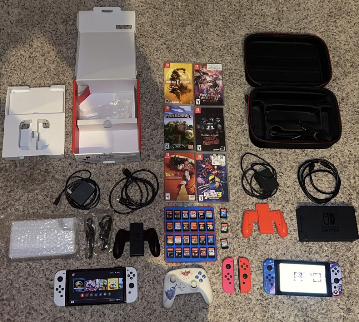 Huge 2 Nintendo Switch 33 Game Bundle
