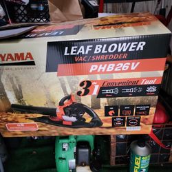 New Gas Blower & Leaf Vacuum 