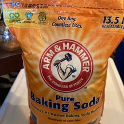 Baking soda 13.5 pounds.