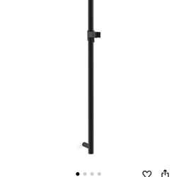 KOHLER 8524-BL 30" Slidebar in Matte Black