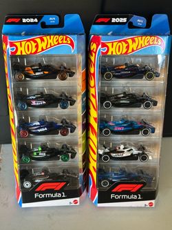 Hot Wheels Formula 1 5-Pack Bundle 2024 & 2025