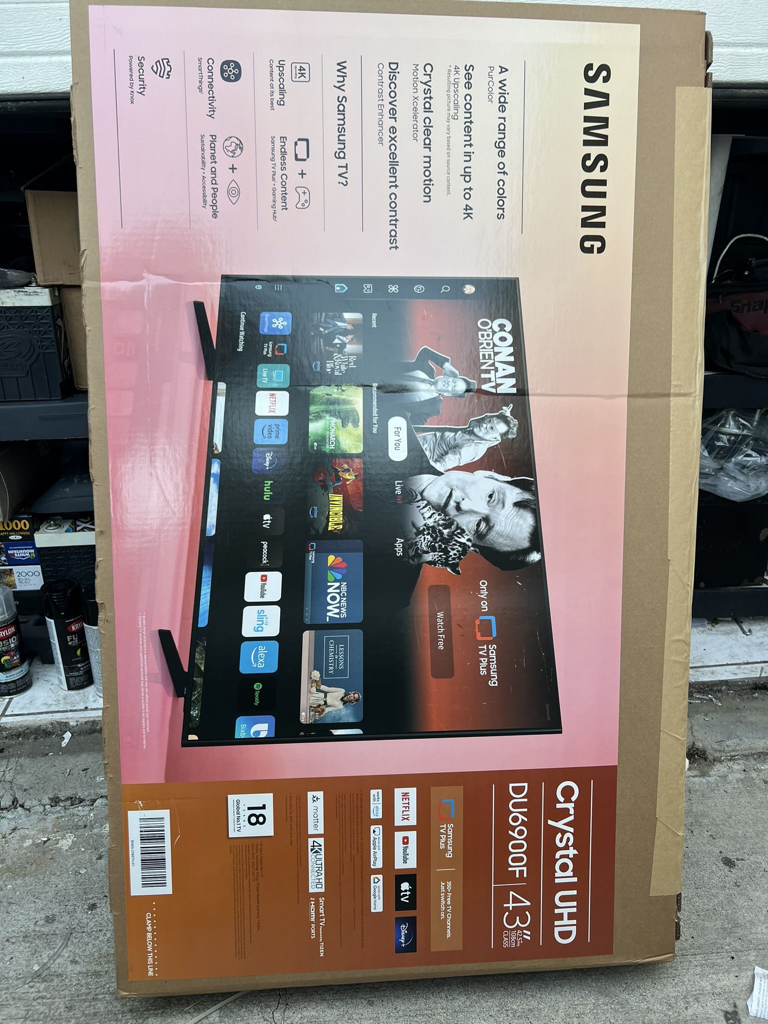 Samsung Crystal UHD 43”