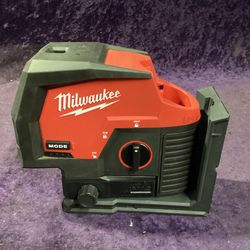 🧰🛠Milwaukee M12 Cordless Green 125ft. Cross Line & Plumb Points Laser Level-LIGHTLY USED!(Tool-Only)-$285!🛠🧰