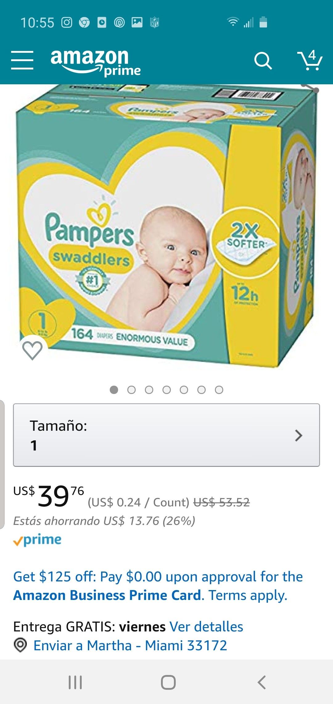 Pampers swaddlers