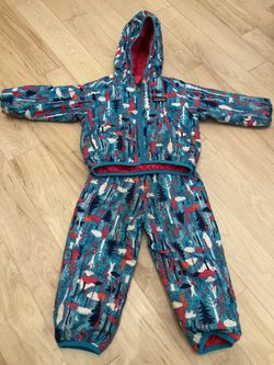 Patagonia Toddler Jacket And Pants Reversible Set 2T