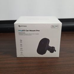 PITAKA for Qi2 MagSafe, 15W Magnetic Car Phone Holder for iPhone 13 D