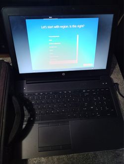 Laptop HP zbook 15 Gen 3