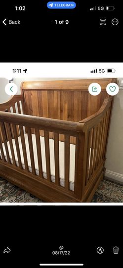 Baby Bed with mattress