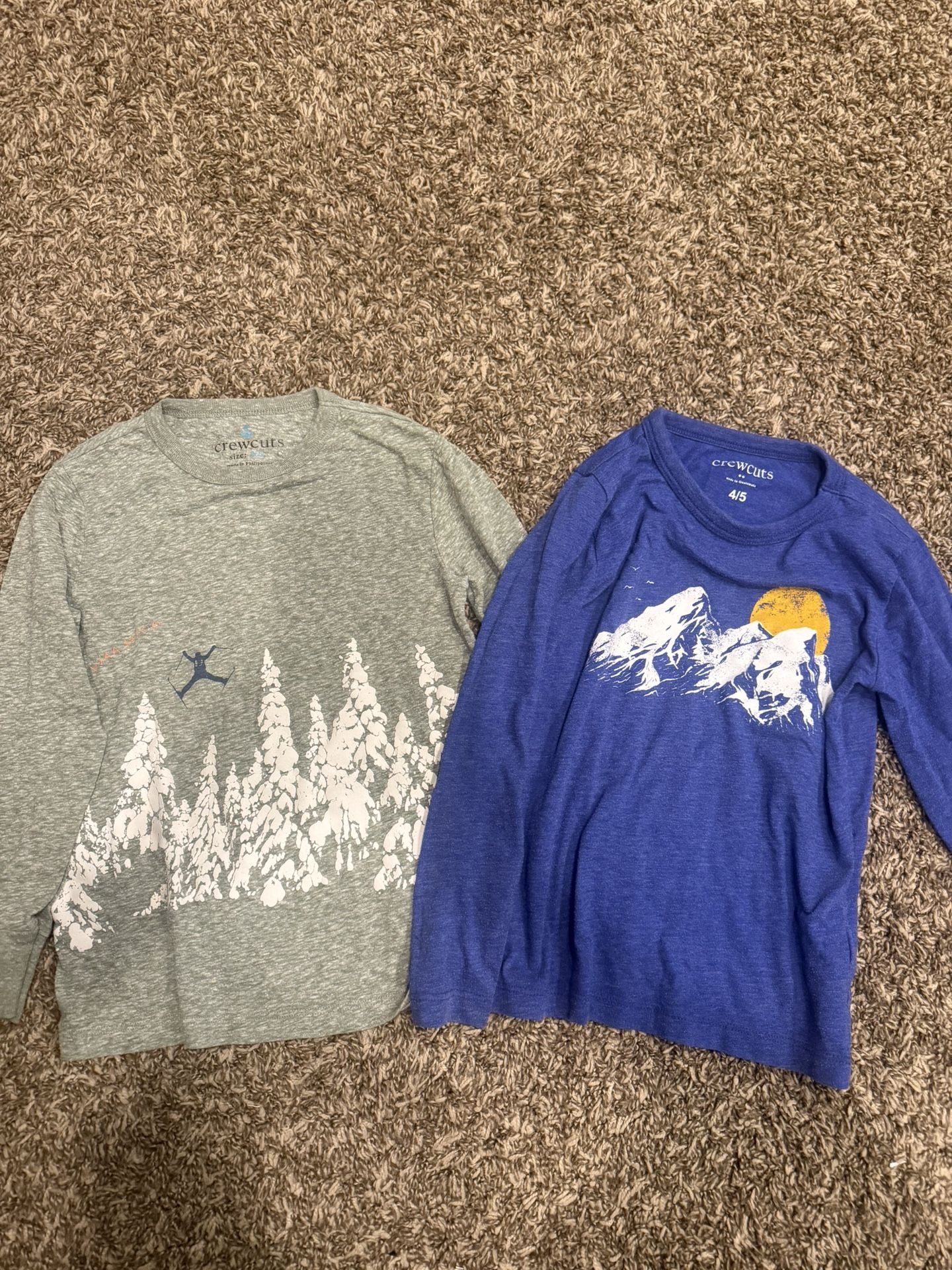 J. Crew / Crewcuts Long Sleeve Shirts - Size 5T
